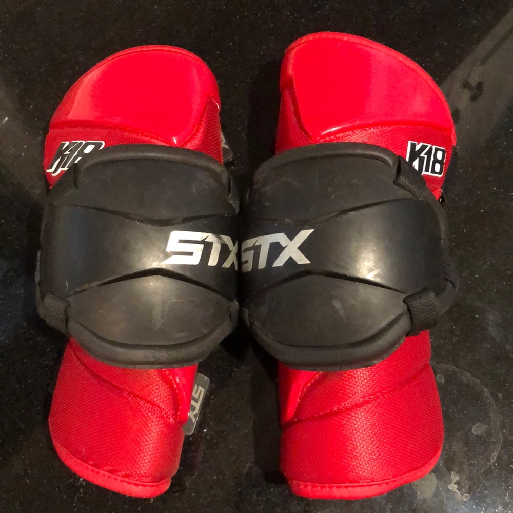 STX lacrosse elbow pads